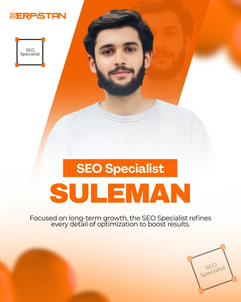 SEO Specialist Suleman Khan
